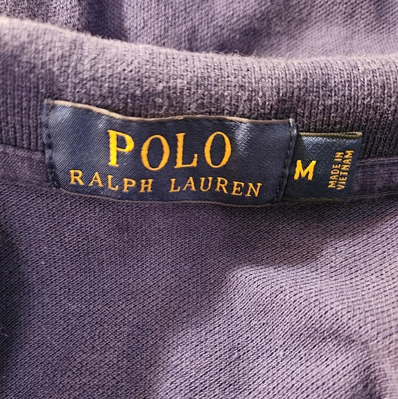 Polo by Ralph Lauren Dark Blue Long Sleeved Polo - Picture 3 of 5
